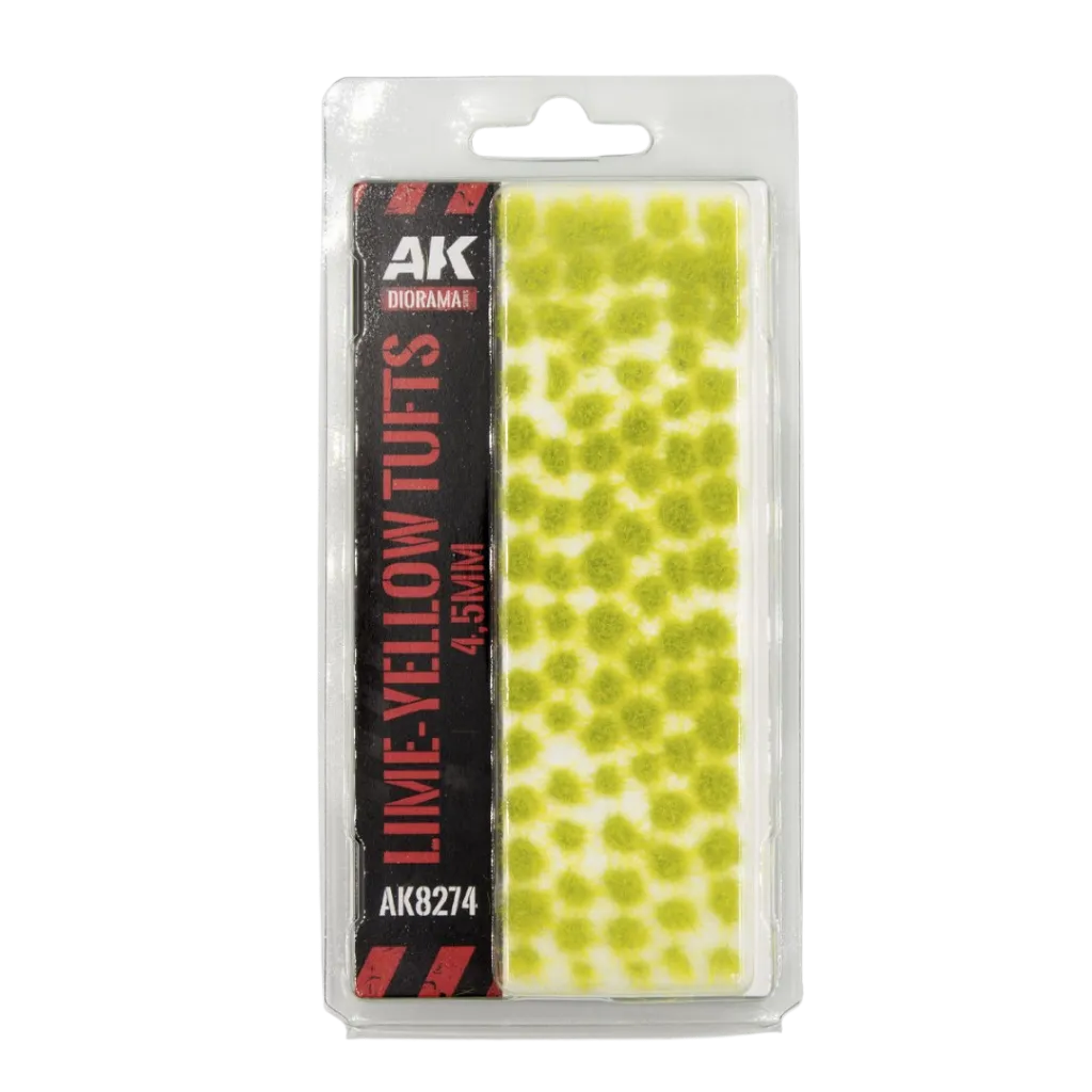 Lime-Yellow Tufts 4,5mm-AK-Interactive-Radaddel