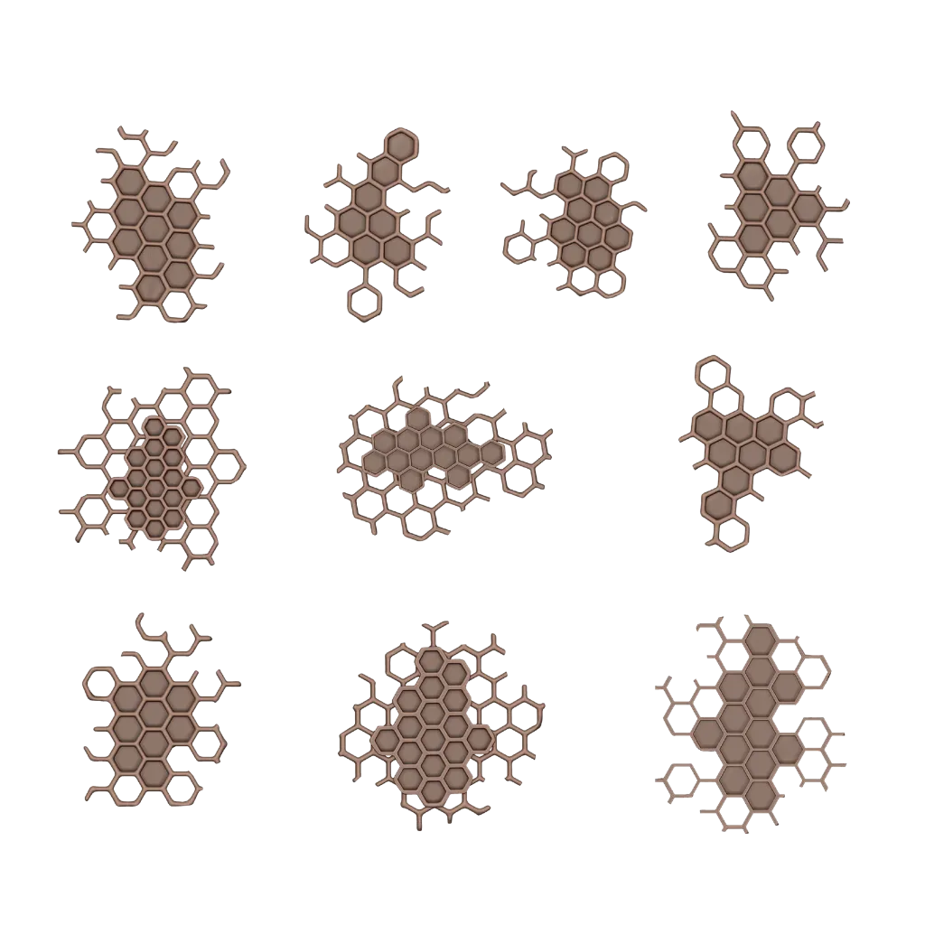 Portal Fx - Basing Bits (10 Teile)-AK-Interactive-Radaddel