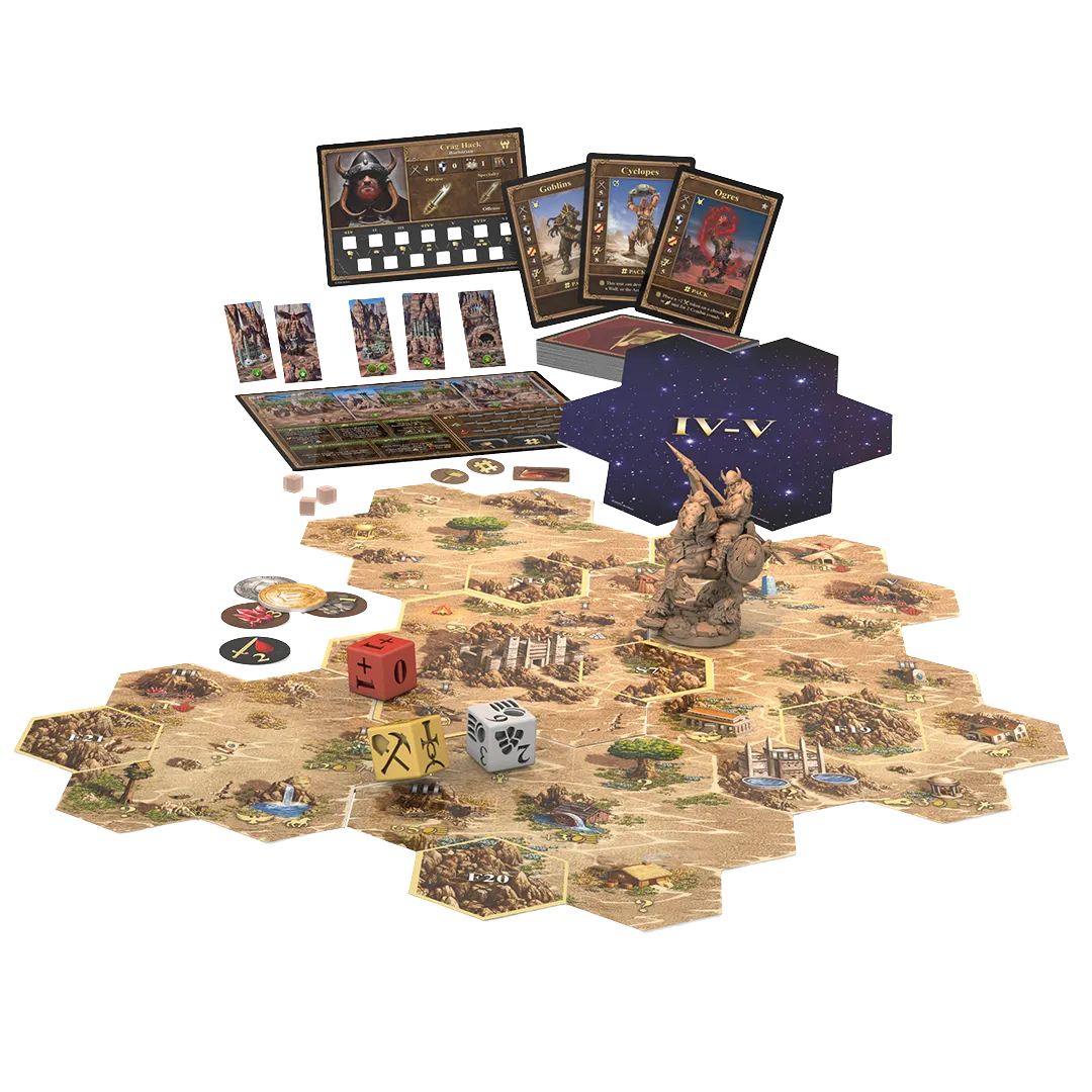 HoMM III: The Board Game Stronghold Expansion (deutsch)-Archon Studio-Radaddel