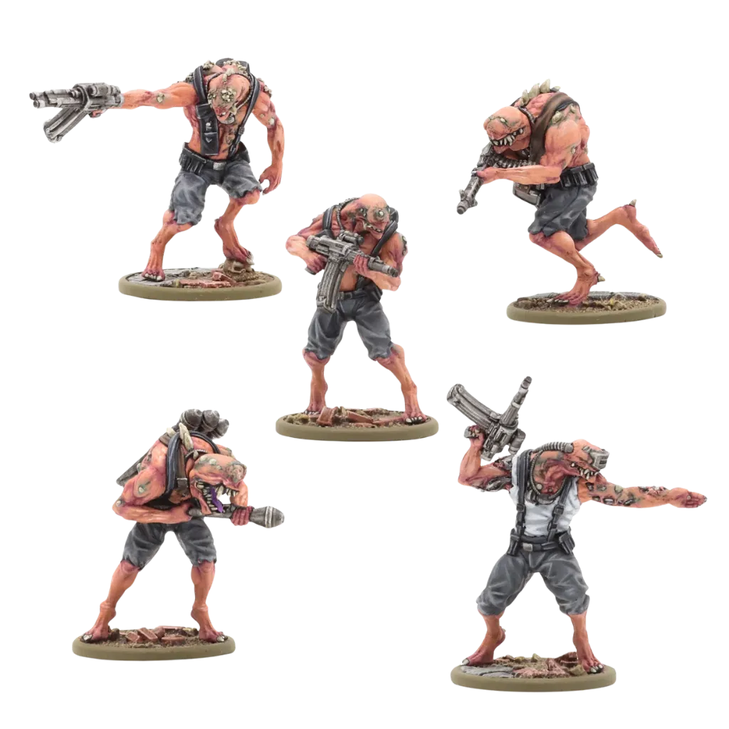 Konflikt '47 Axis Nachtalben Squad with StG 44Z-Warlord Games-Radaddel
