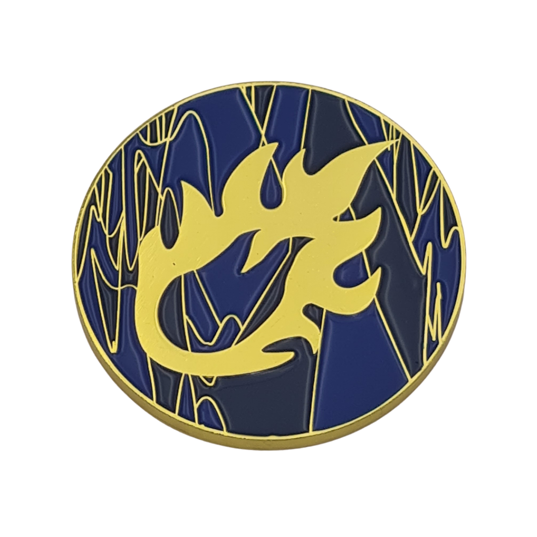 40mm Metal Coin - Twin Comet