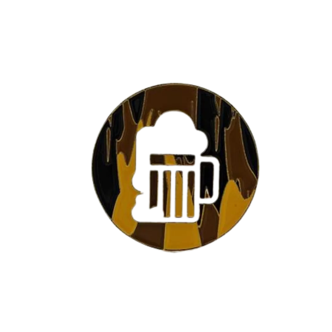 40mm Metal Coin - Beer Mug-Baron of Dice-Radaddel