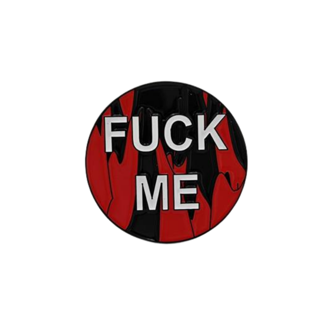 Moneda de metal de 40 mm - Fóllame | Roja