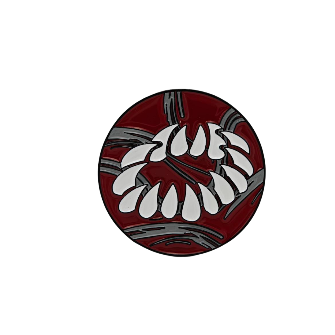Moneda de metal de 40 mm - Fauces sangrientas