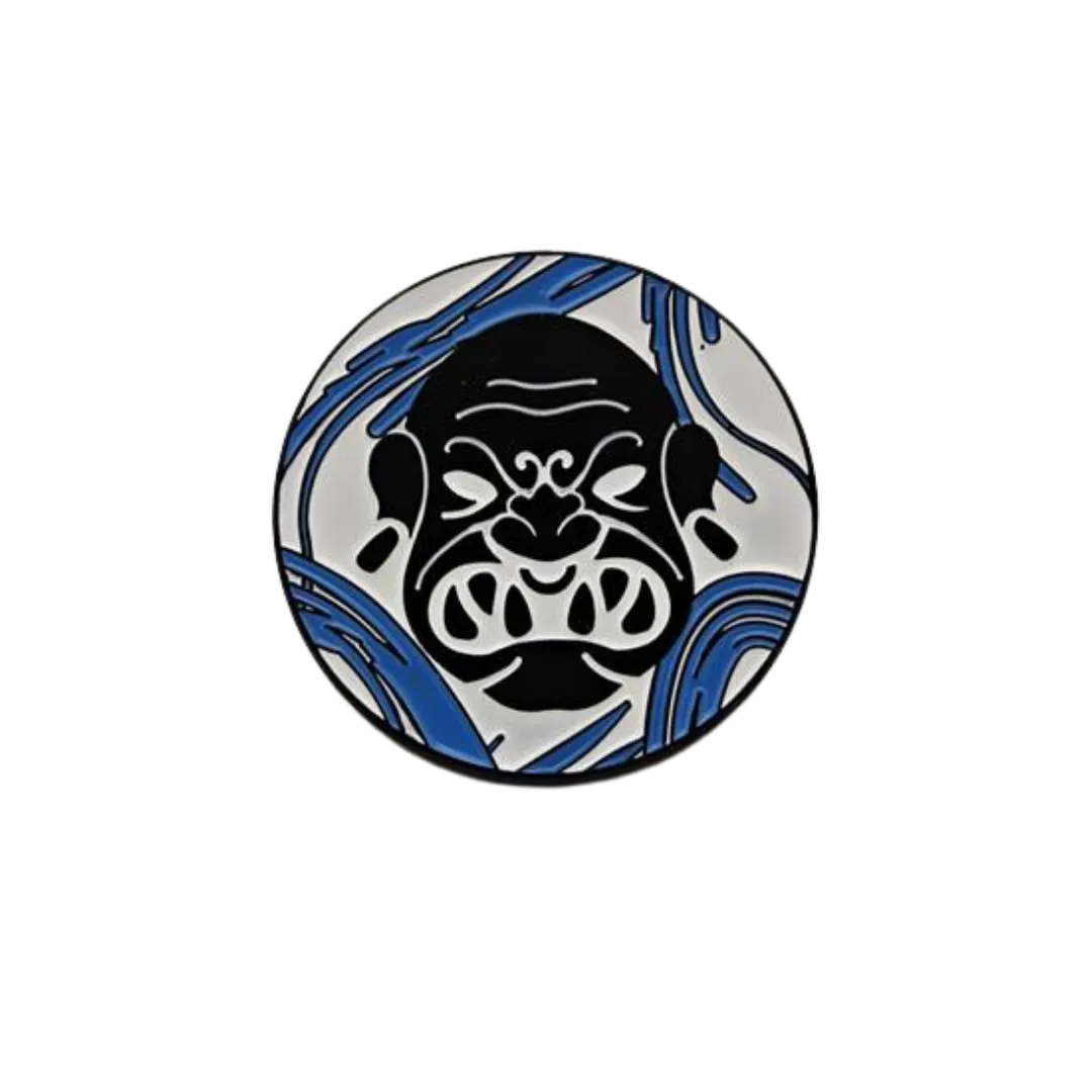 40mm Metal Coin - Giant | White Ice-Baron of Dice-Radaddel
