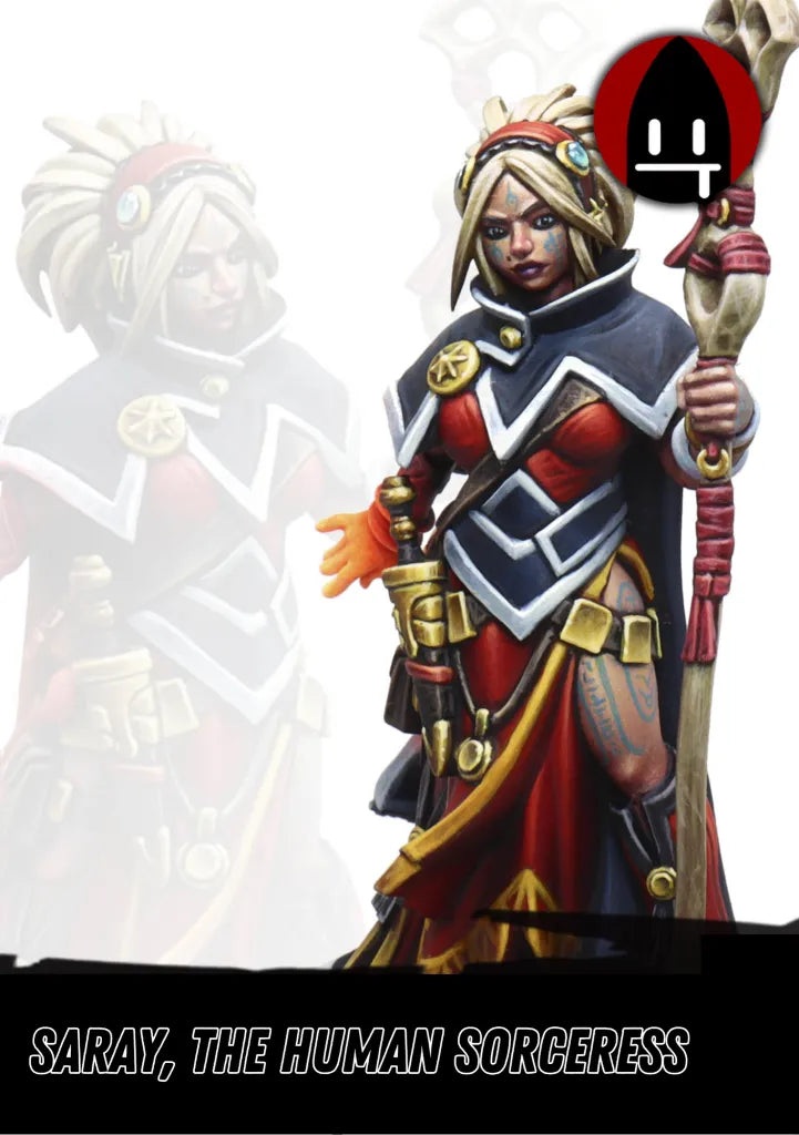 Saray, the Human Sorceress-Pasch Spiele-Radaddel