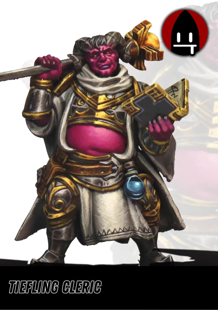 Tiefling Cleric-Pasch Spiele-Radaddel