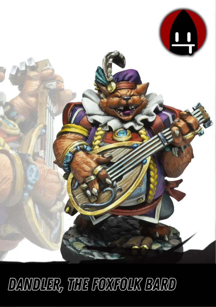 Dandler, the Foxfolk Bard-Pasch Spiele-Radaddel