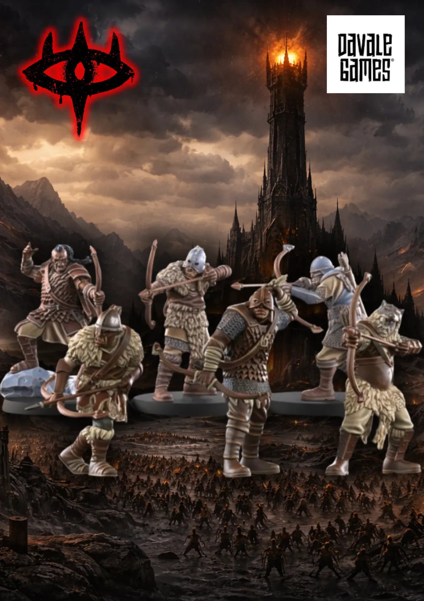 Morlok Orks Bogenschützen (6 Minis)-Pasch Spiele-Radaddel