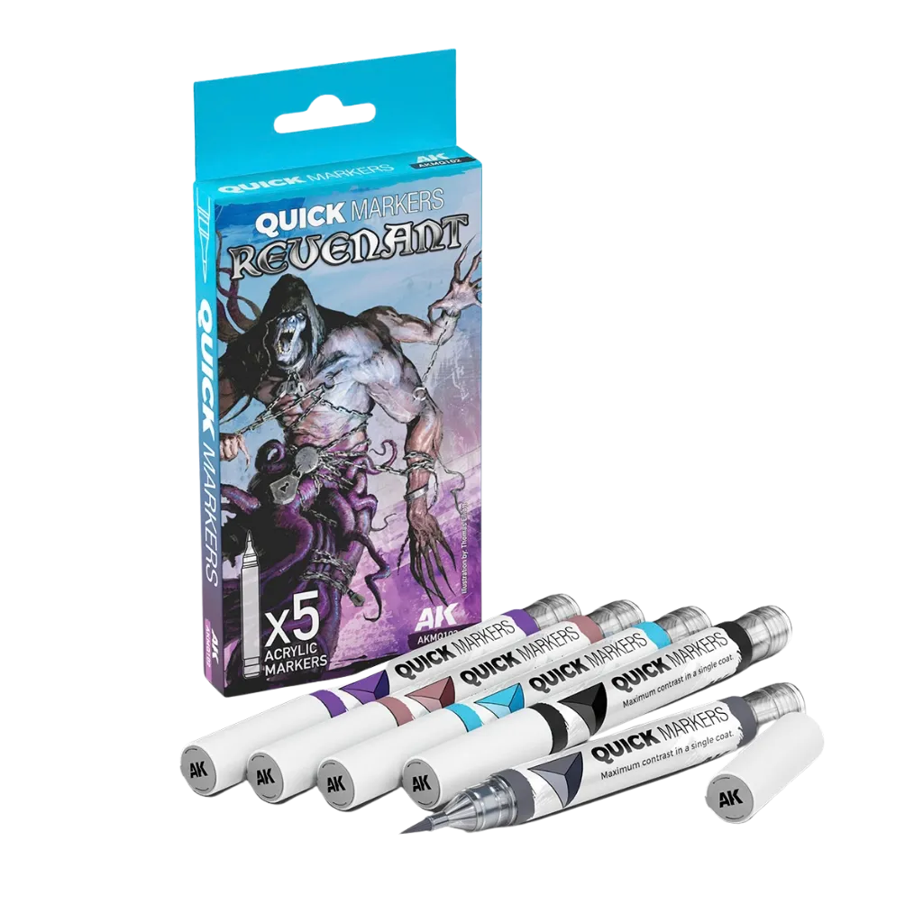 AK Quick Marker Revenant Set-AK-Interactive-Radaddel