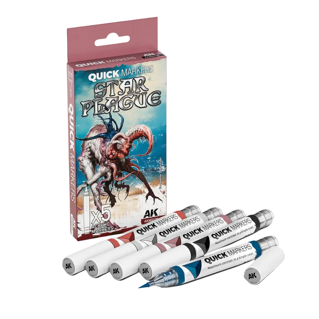 AK Quick Marker Star Plague Set-AK-Interactive-Radaddel