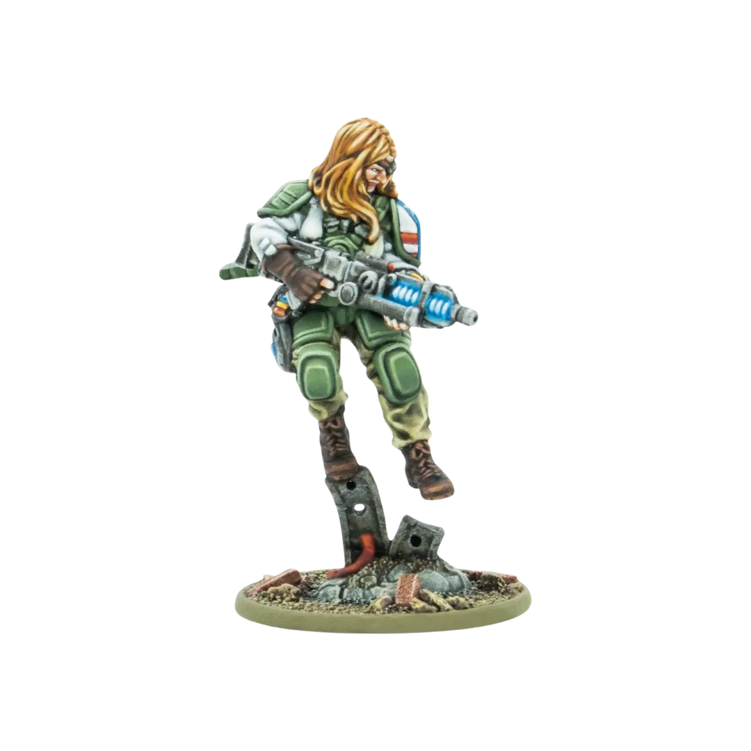 Konflikt '47 United States Roberta Wells - Firefly Hero-Warlord Games-Radaddel