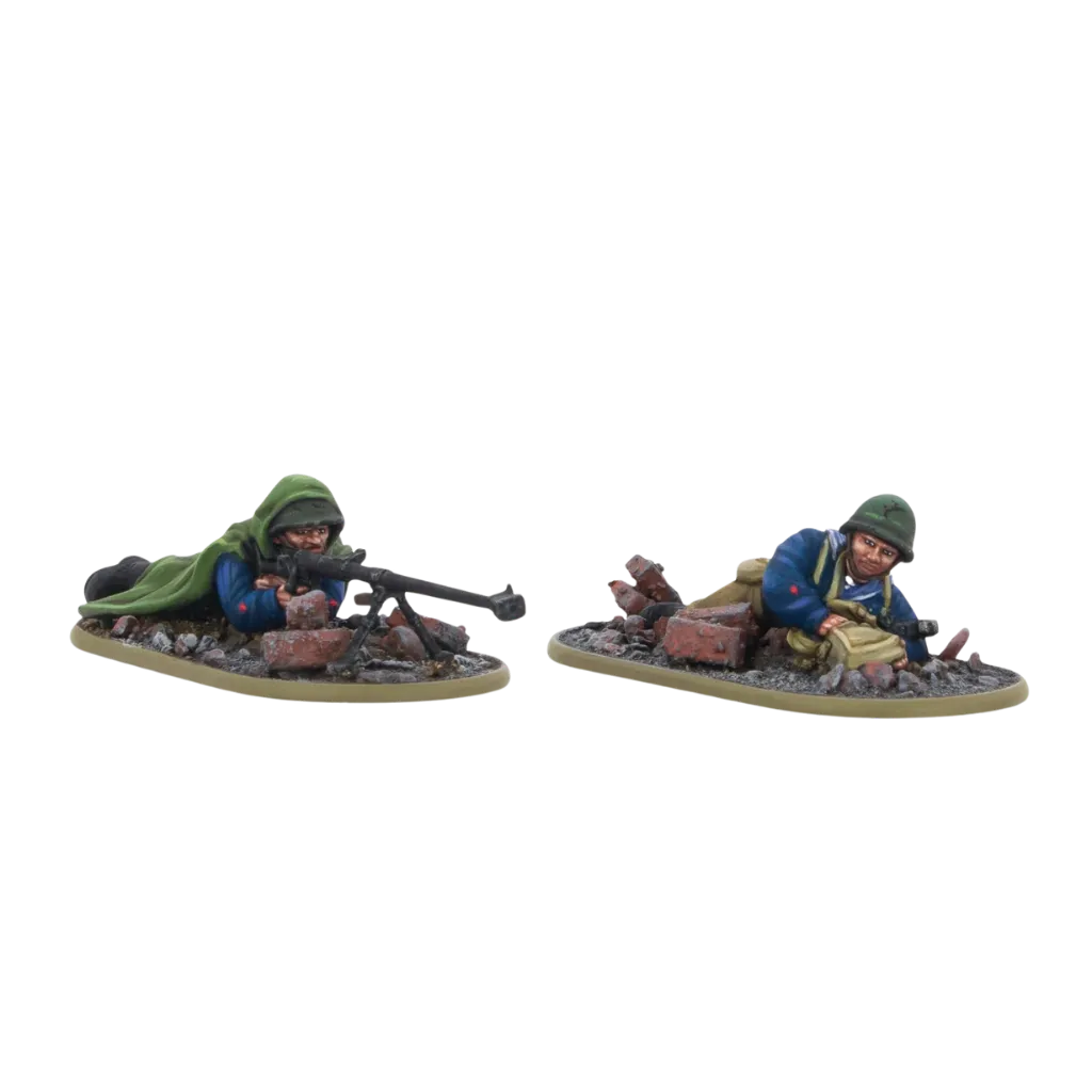 Soviet Naval Brigade Anti-Tank Rifle Team-Warlord Games-Radaddel