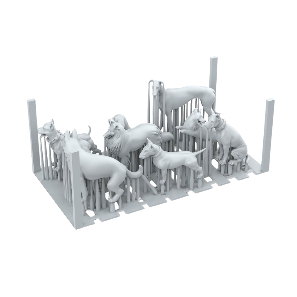 Dogs - Basing Bits (9 Teile)