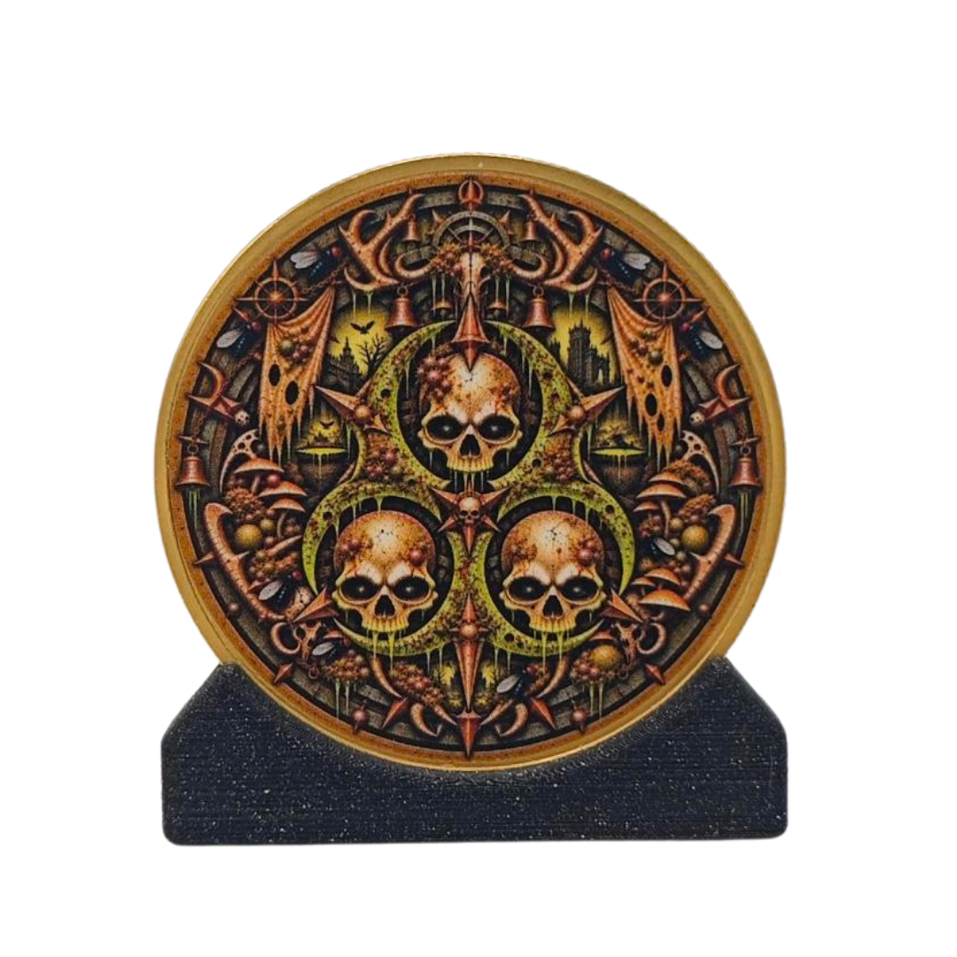 Challenge Coin 40mm - Herr des Verfalls