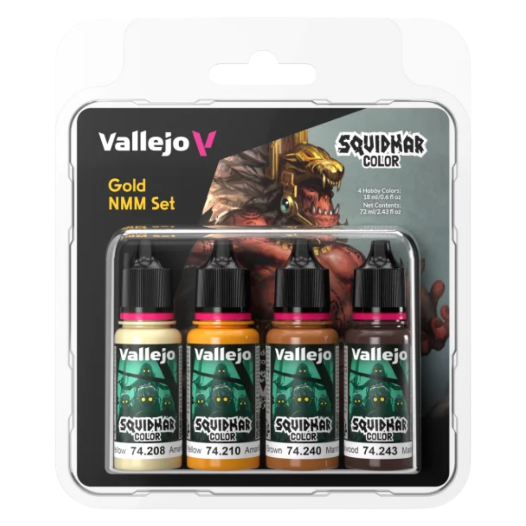 Squidmar Color - Gold NMM set (4)