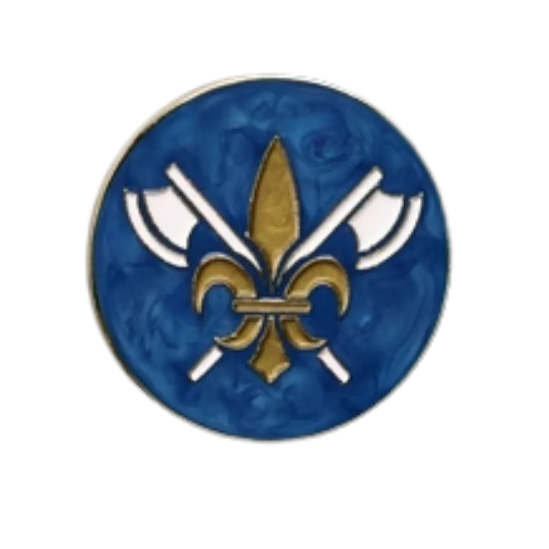 40mm Metal Coin - Chevaliers-Baron of Dice-Radaddel