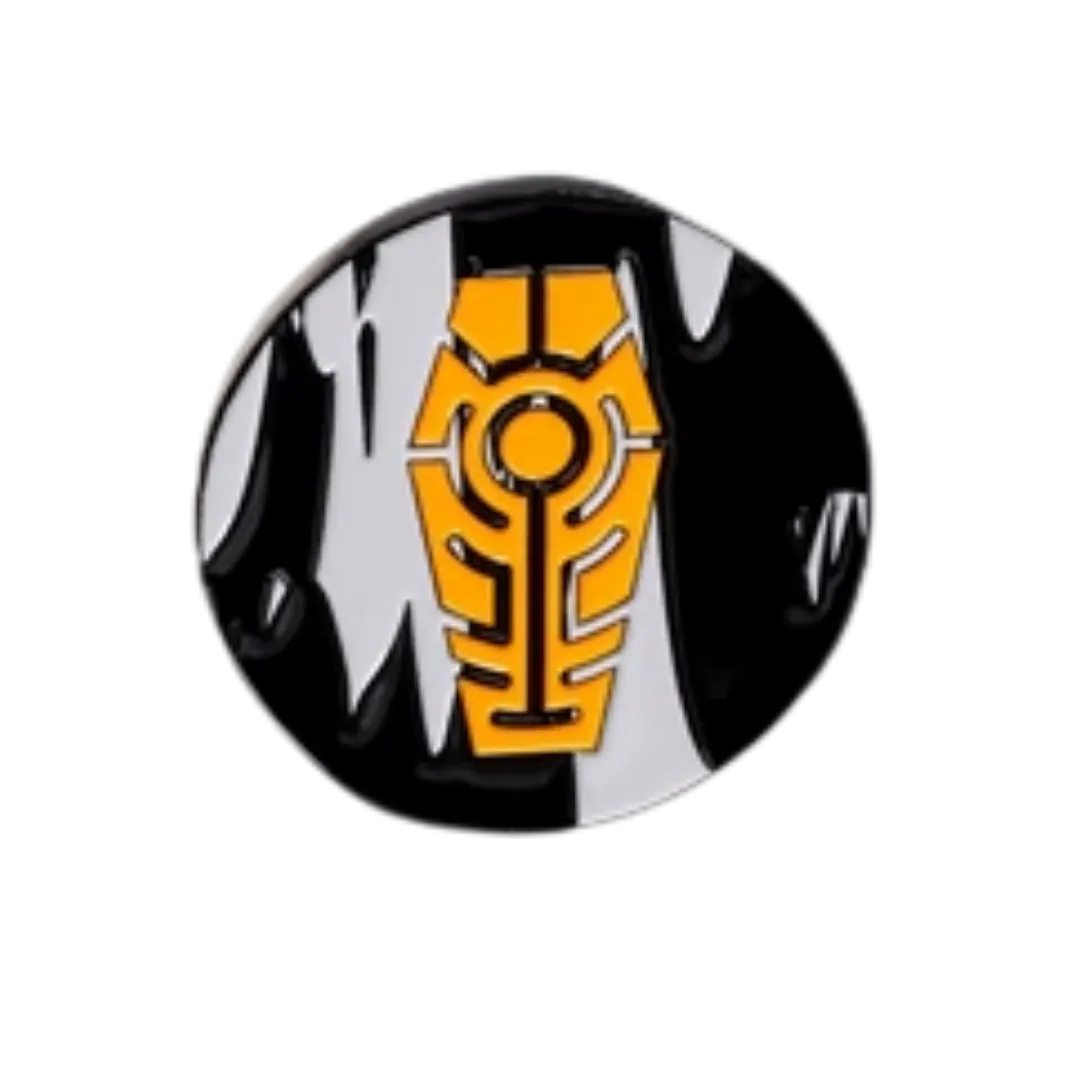 40mm Metal Coin - Orange Coffin-Baron of Dice-Radaddel