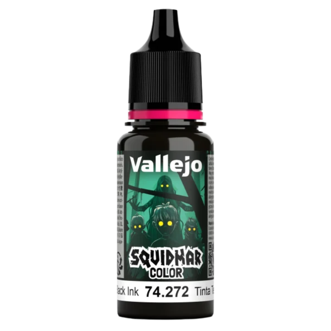 Squidmar Color 272 - Pitch Black Ink 18 ml
