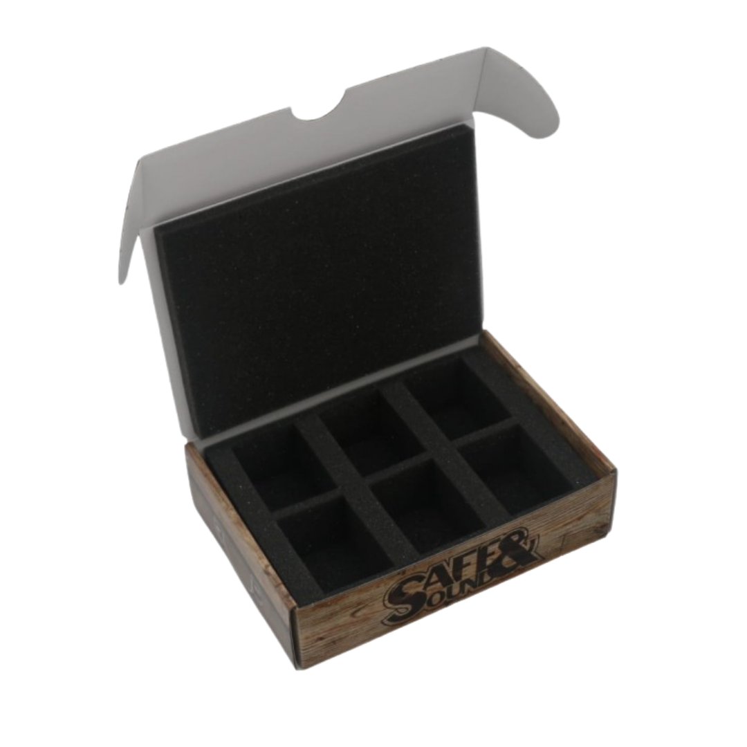 Mini Box for 6 miniatures on 40mm bases