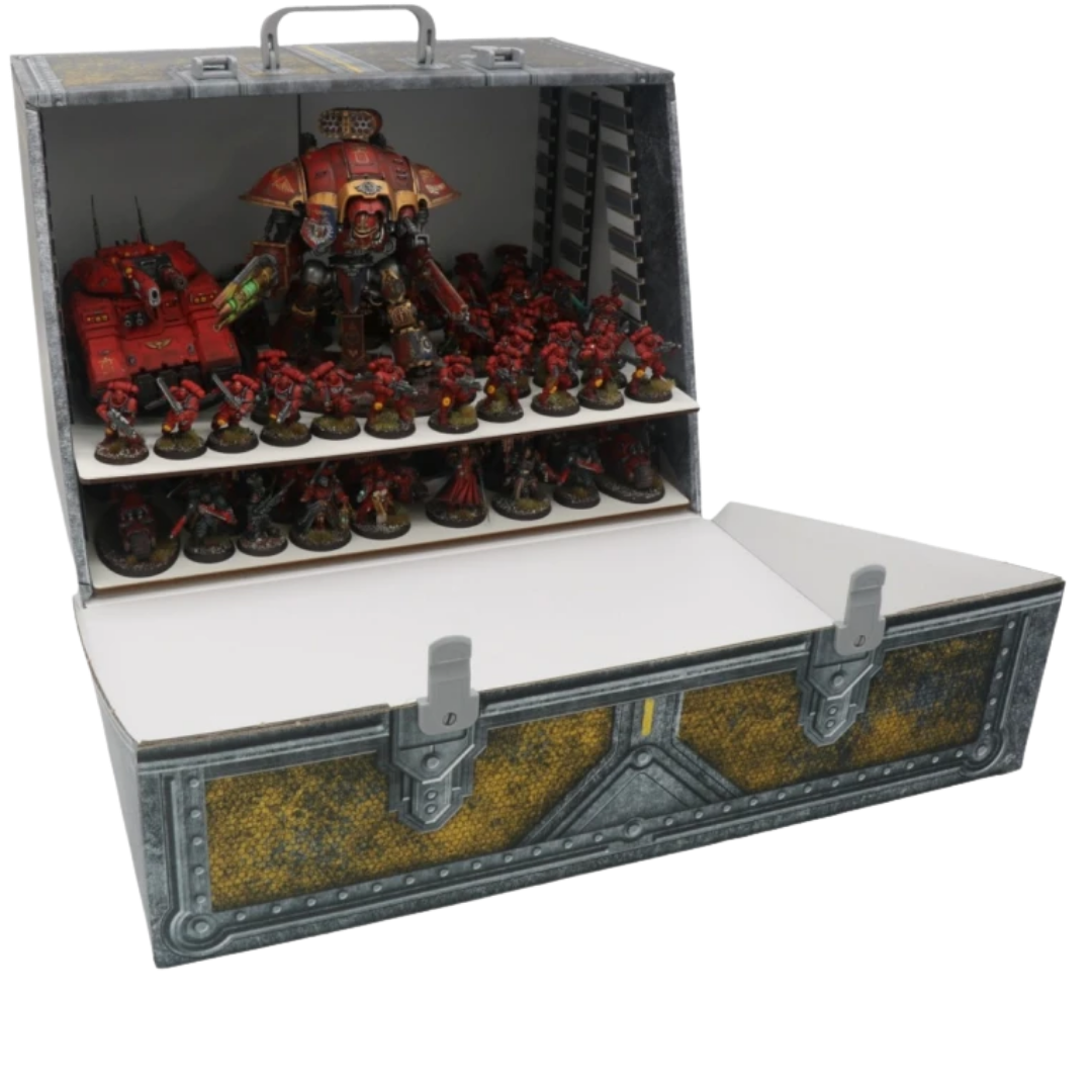 Magnetic Case with Shelving System