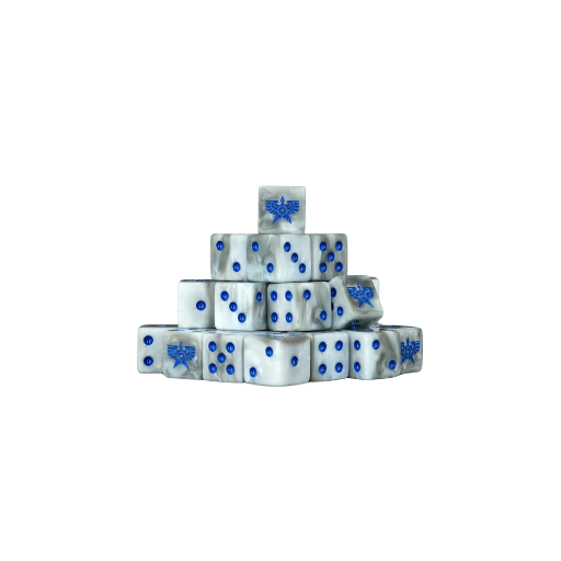 Mercenary Knights Dice 16mm Square (25 Stück)