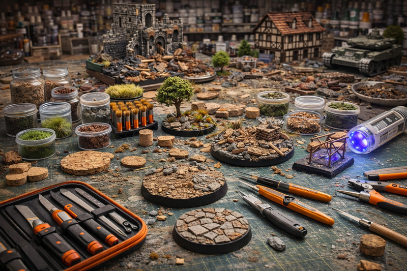 Basegestaltung/Dioramas