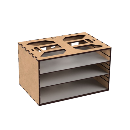 Medium Battle Case with Shelving System
