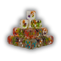 Forest Stag Translucent Round 16mm (25 Stück)