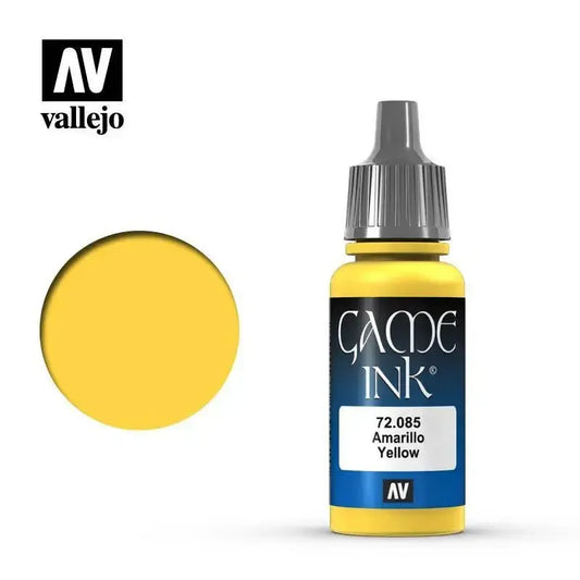Game Color Ink 111 Yellow-Vallejo-Radaddel