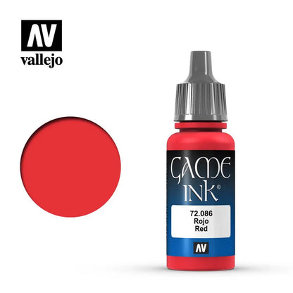Game Color Ink 112 Red-Vallejo-Radaddel
