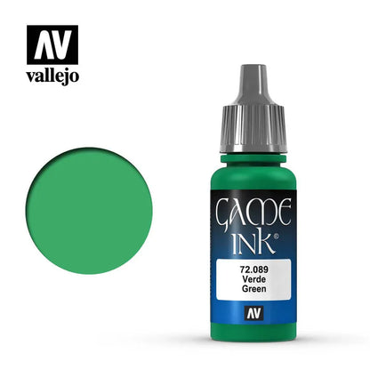 Game Color Ink 117 Green-Vallejo-Radaddel