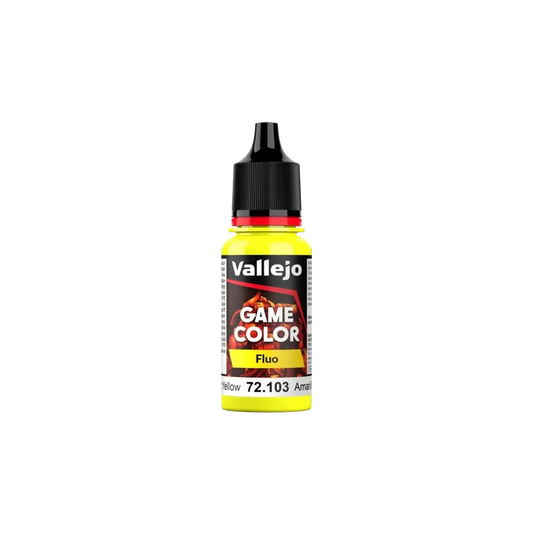 Vallejo Game Color 101 Fluo Yellow-Vallejo-Radaddel