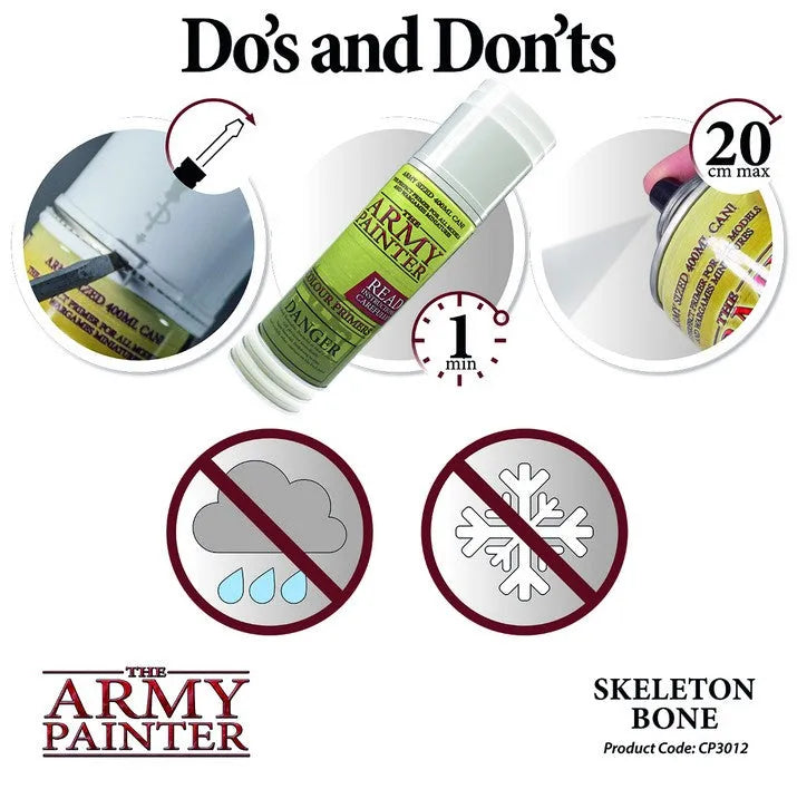Colour Primer Skeleton Bone-The Army Painter-Radaddel