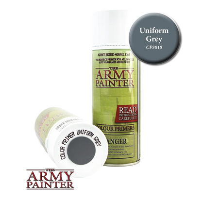 Colour Primer Uniform Grey-The Army Painter-Radaddel