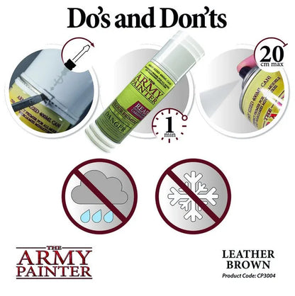 Colour Primer Leather Brown-The Army Painter-Radaddel
