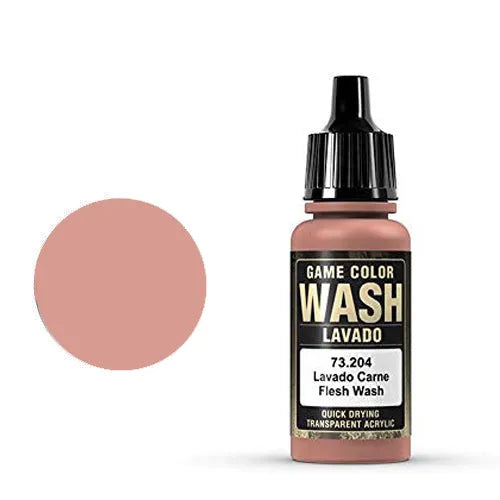 Game Color Ink 082 Wash Fleshtone Shade-Vallejo-Radaddel