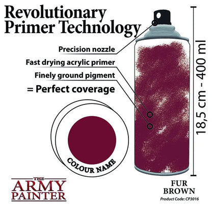 Colour Primer Fur Brown-The Army Painter-Radaddel