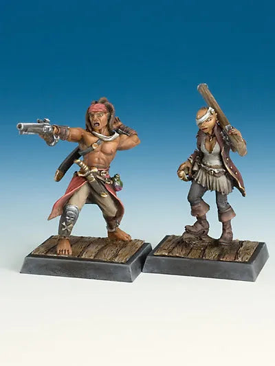 Tiradora und Matelot | Piraten-Freebooter Miniatures-Radaddel