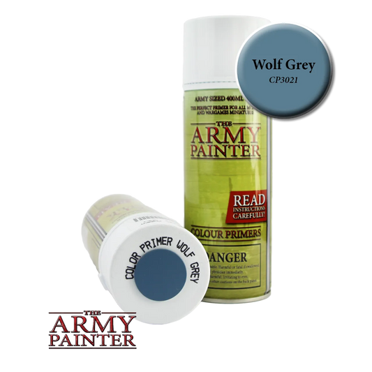 Colour Primer Wolf Grey-The Army Painter-Radaddel