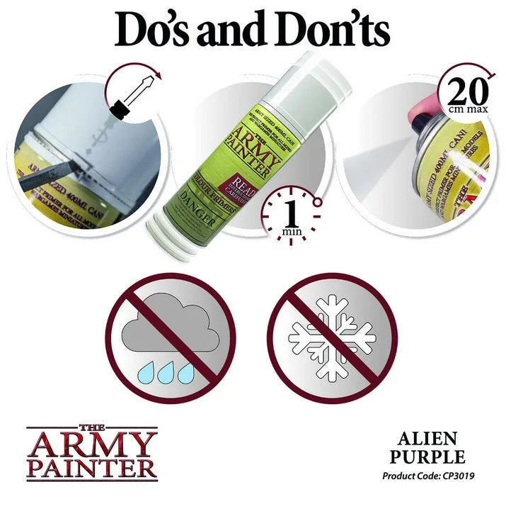 Colour Primer Alien Purple-The Army Painter-Radaddel