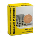 10 Neodym Magnete rund 3 x 2 mm-Tabletop Depot-Radaddel