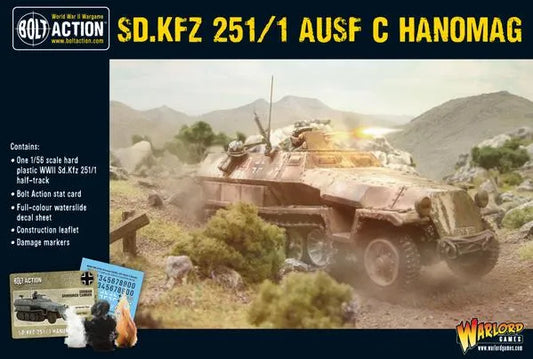Sd.Kfz 251/1 Ausf C Hanomag-Warlord Games-Radaddel