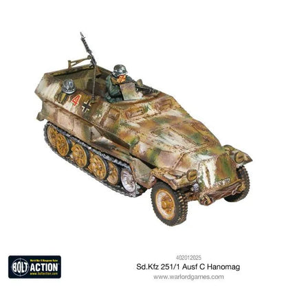 Sd.Kfz 251/1 Ausf C Hanomag-Warlord Games-Radaddel