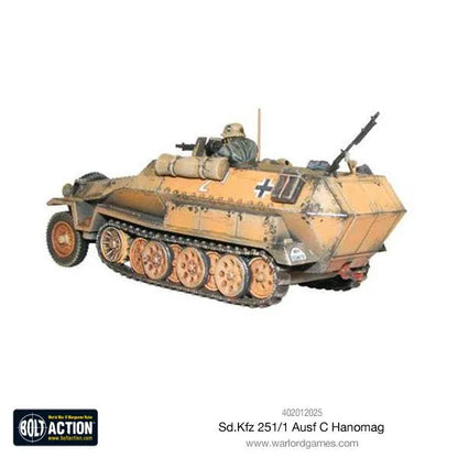 Sd.Kfz 251/1 Ausf C Hanomag-Warlord Games-Radaddel