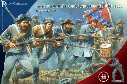 American Civil War Confederate Infantry-Perry Miniatures-Radaddel