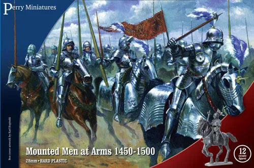 Mounted Men at Arms-Perry Miniatures-Radaddel