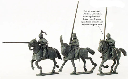 Mounted Men at Arms-Perry Miniatures-Radaddel