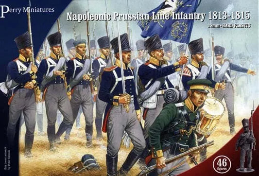 Napoleonic Prussian Line Infantry 1813-1815-Perry Miniatures-Radaddel