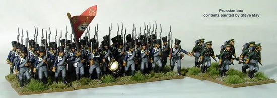 Napoleonic Prussian Line Infantry 1813-1815-Perry Miniatures-Radaddel